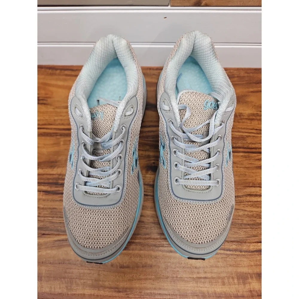 Gdefy‎ Womens Comfort Fit Gravity Defyer Gray/Blue Athletic Shoe Sz 11